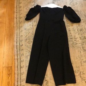 Club Monaco jumpsuit, black, size 2